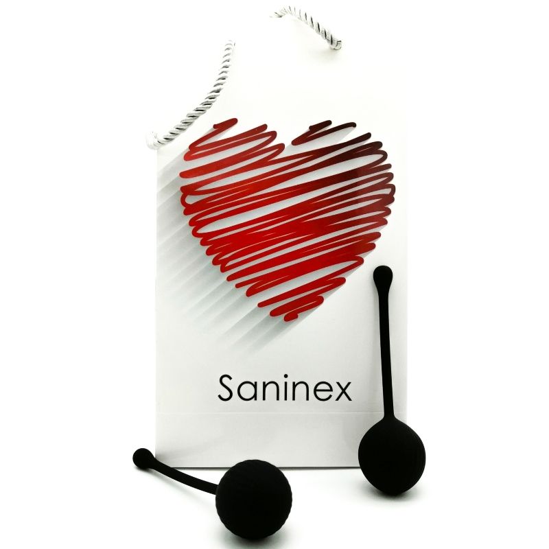 Palline vaginali Saninex set 2 nero