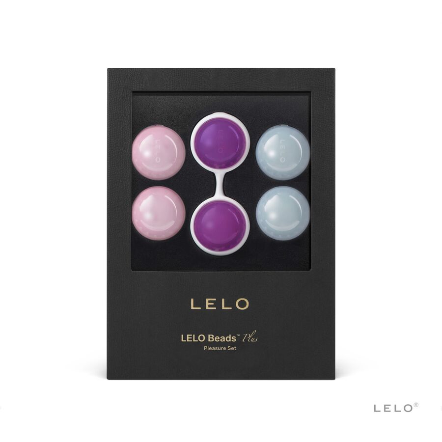 Palline vaginali Lelo luna beads plus pleasure set rtosa/celesti/fucsia