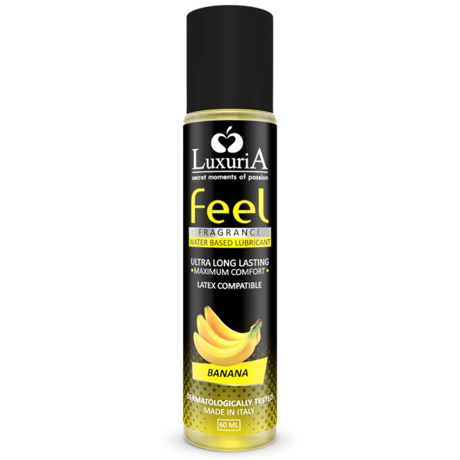 INTIMATELINE - LUBRICANTE LUXURIA FEEL BANANA A BASE DE AGUA 60 ML