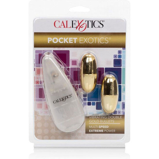 CALEXOTICS - BALLES VIBRANTES GOLD DUO
