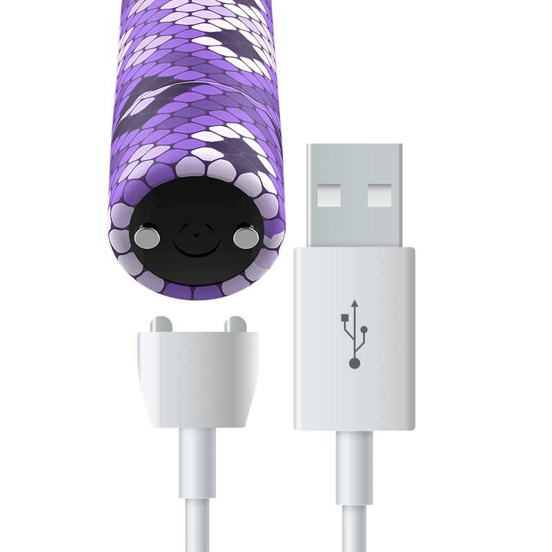 Custom bullets rechargeable snake purple magnetic bullet 10v
