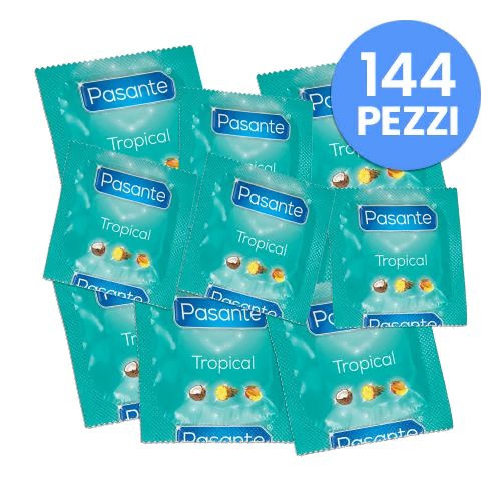 Condones Pasante con sabor tropical