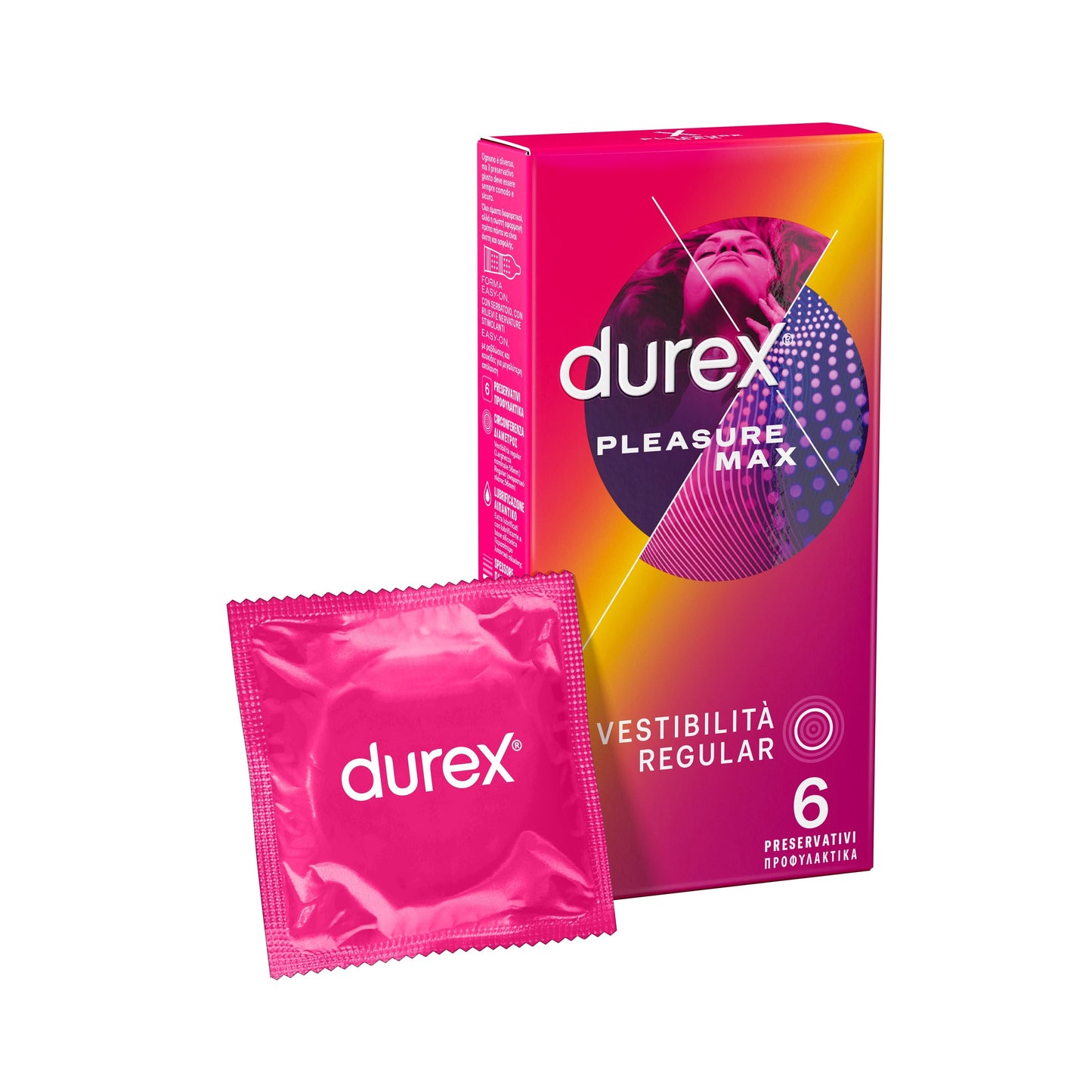 Condones Durex Pleasure Max