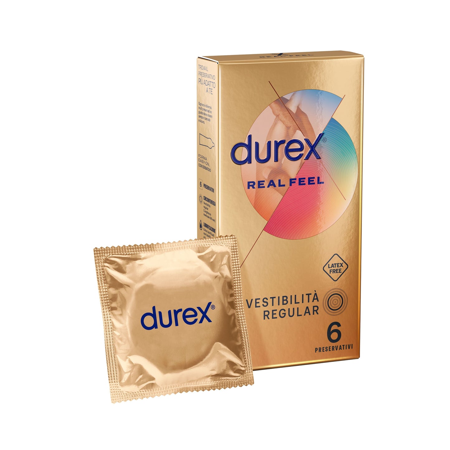 Condones Durex Real Feel