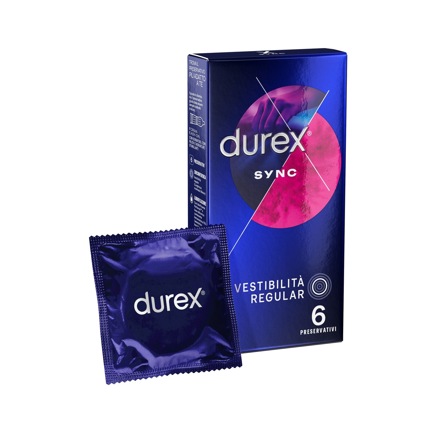 Condones Durex Sync