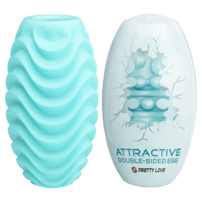 Masturbatore da uomo - Pretty love attractive ovetto doppio celeste