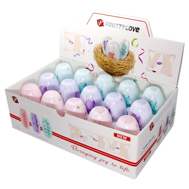 Masturbatore da uomo - Pretty Love ovetti a doppia faccia 15 pezzi