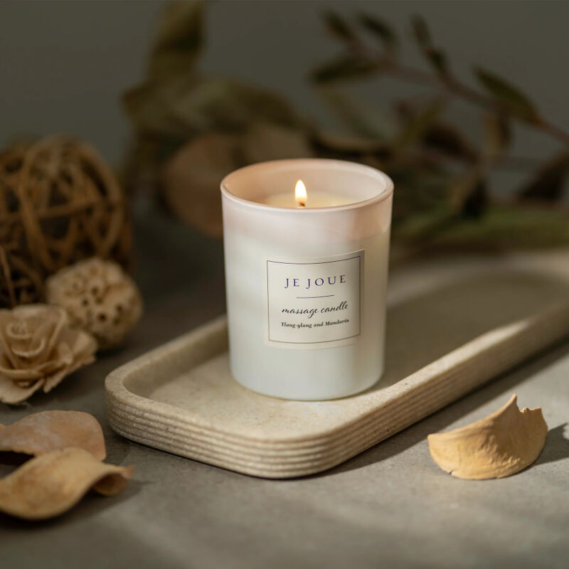 Candela da massaggio di lusso je joue - ylang ylang e mandarino