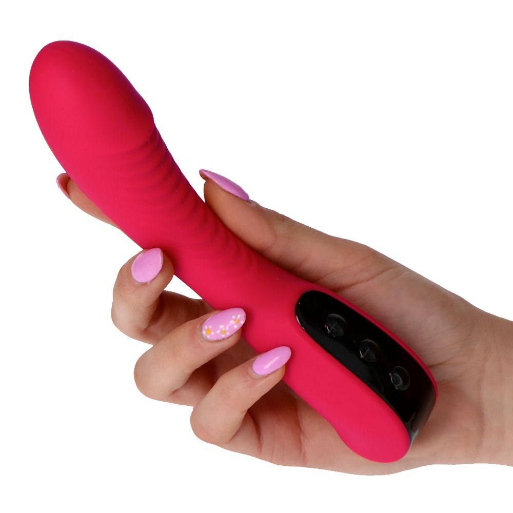 Vibrador de punto G rojo Sweet Love