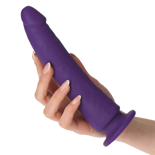 Consolador morado con varilla flexible