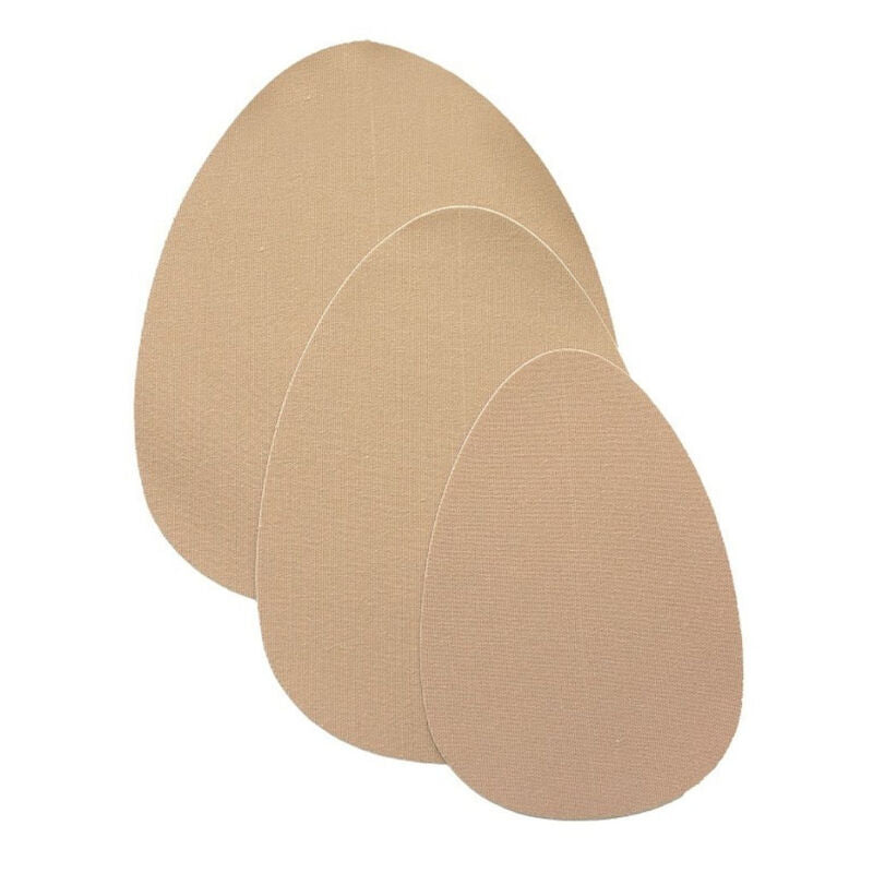 Sottopiede alza seno reggiseno bye + 3 coppia copri nipple in raso beige