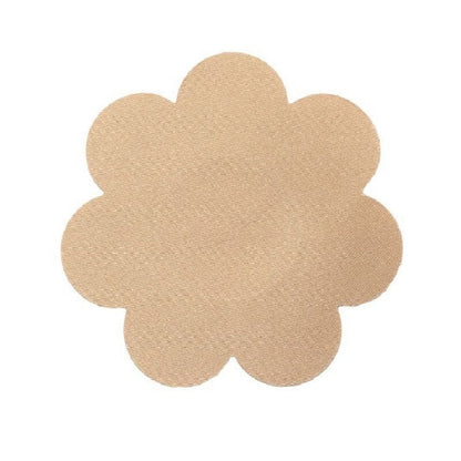 Sottopiede alza seno reggiseno bye + 3 coppia copri nipple in raso - beige tg df