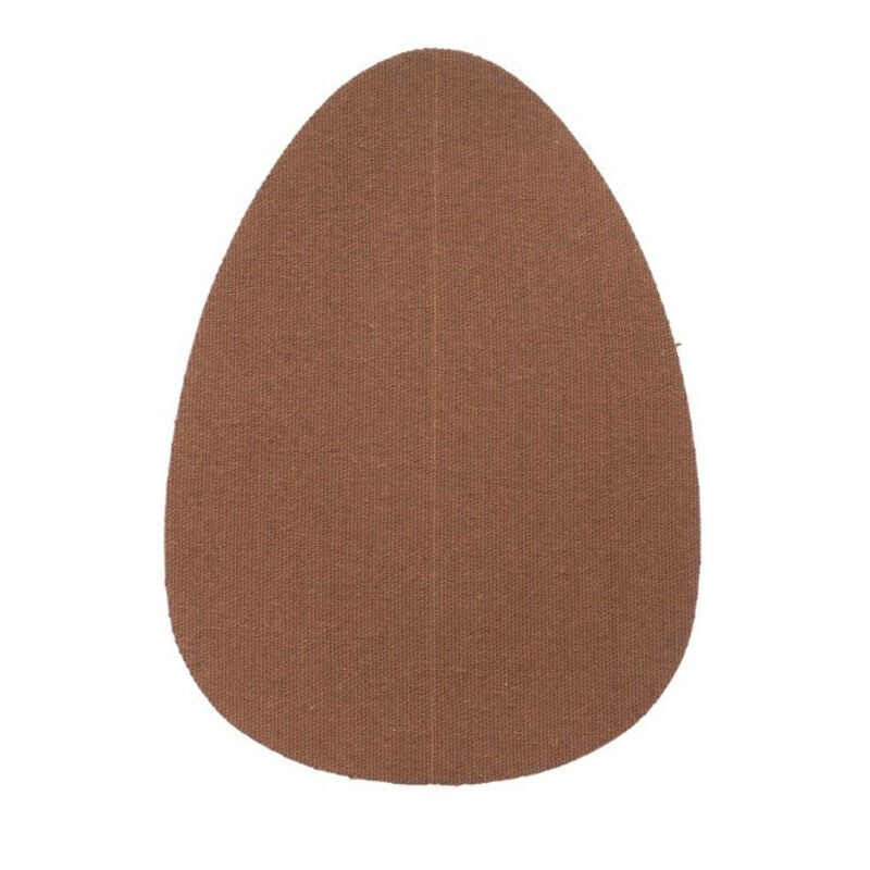 Sottopiede alza seno reggiseno bye + 3 coppia copri copri nippli in raso - marrone scuro misura fh