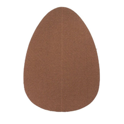 Sottopiede alza seno reggiseno bye + 3 coppia copri copri nippli in raso - marrone scuro misura fh