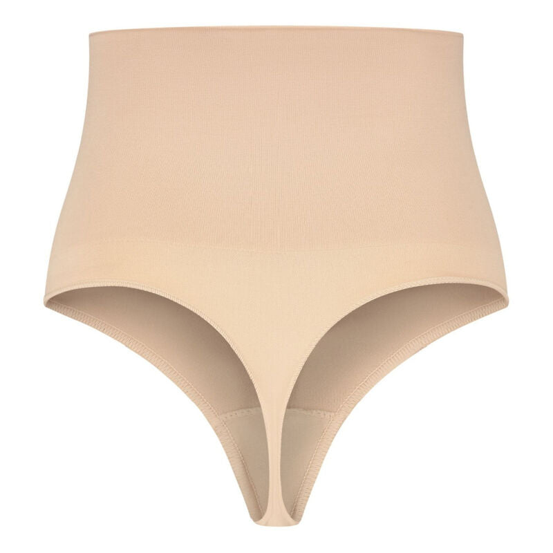 Bye bra seamless perizoma vita alta controllo medio - nero s