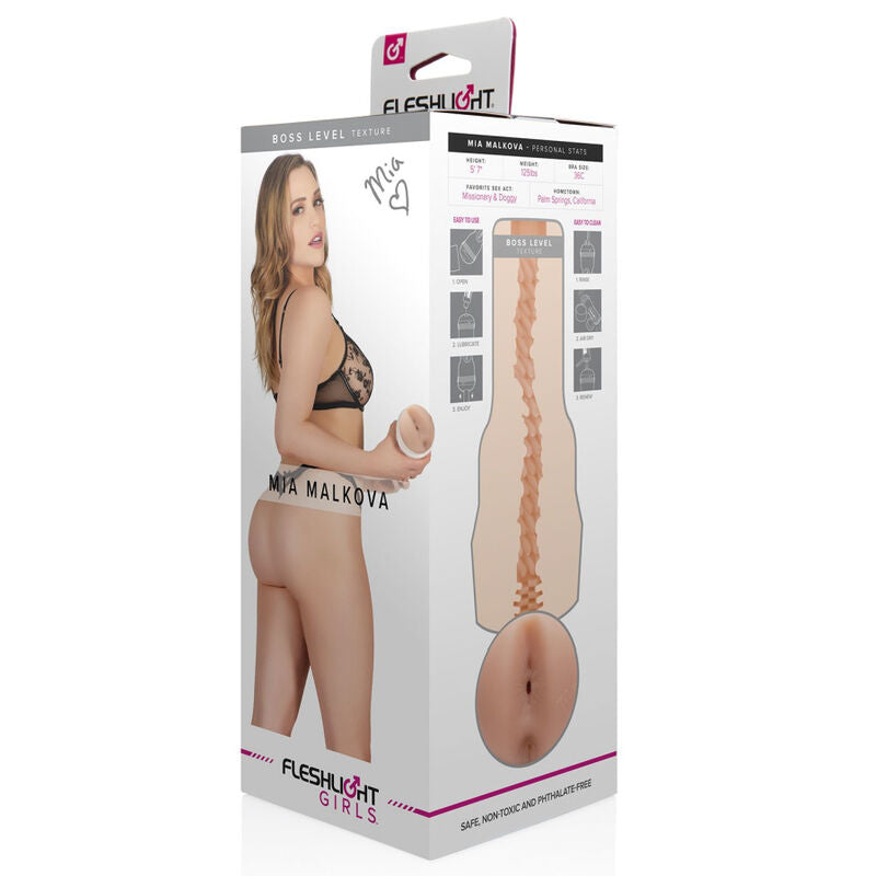 Masturbateur masculin Fleshlight Girls Mia Malkova Boss Ano