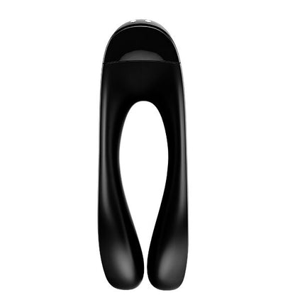 Vibratore clitoride Satisfyer Candy cane nero