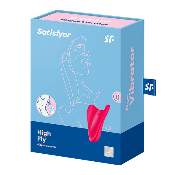 Vibratore clitoride Satisfyer High fly finger fucsia