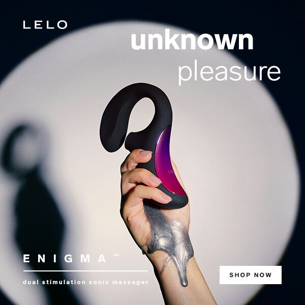 Lelo - massaggiatore stimolazione doppia aspirazione enigma nero