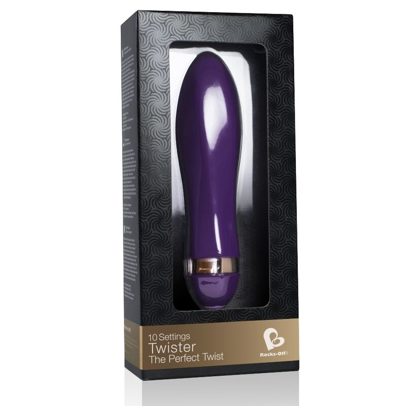 Rocks-off twister vibrador 10 modos