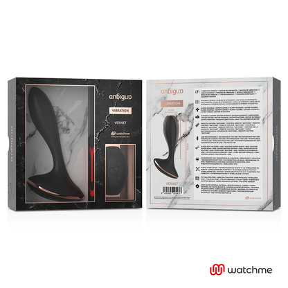 Ambiguo watchme remote control vibrator anal vernet