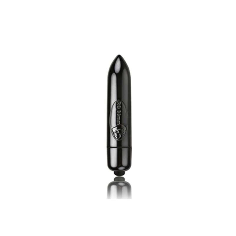 Proiettile vibrante rocks-off ro-80mm metallo di mezzanotte