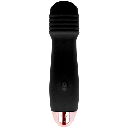Vibratore ricaricabile dolce vita tre nero a 7 velocità