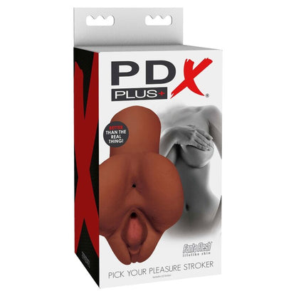 Pdx plus + scegli il tuo stroker del piacere - marrone
