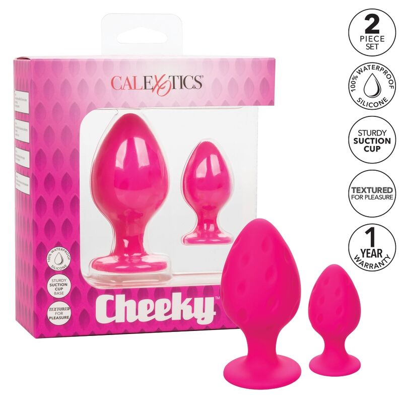 Calex cheeky buttplug - rosa