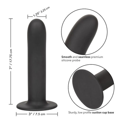 Dildo Calexotics Boundless 17,8 cm nero liscio