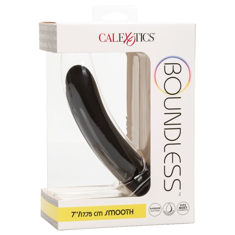 Dildo Calexotics Boundless 17,8 cm nero liscio