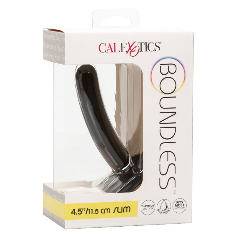 Dildo Calexotics boundless 11,5 cm nero liscio