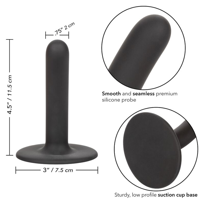 Dildo Calexotics boundless 11,5 cm nero liscio