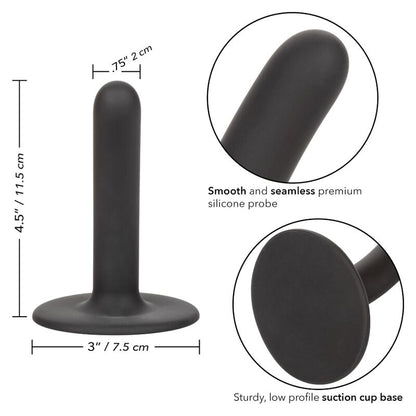 Dildo Calexotics boundless 11,5 cm nero liscio