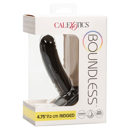 Dildo Calexotics boundless 12 cm nero con rilievi