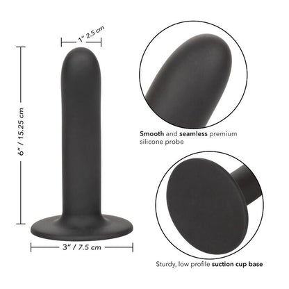 Dildo Calexotics boundless 15,3 cm nero liscio