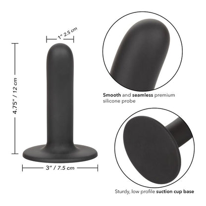 Gode Calexotics boundless 12 cm noir lisse