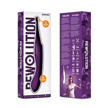 Vibratore clitoride Rewolution Rewomagic viola
