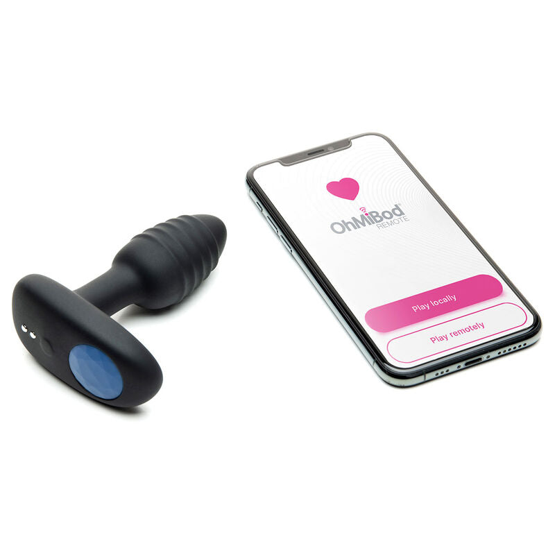 Anal toy vibrante Kiiroo lumen nero controllato da app