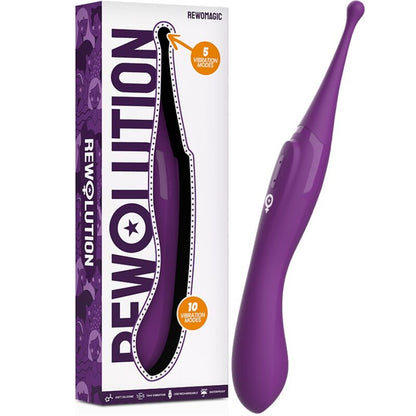 Vibratore clitoride Rewolution Rewomagic viola