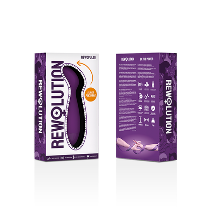 Rewolution rewopulse flessibile vibratore stimolatore punto g