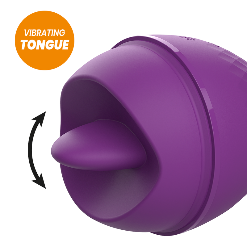 Vibratore clitoride Rewolution rewolingo viola