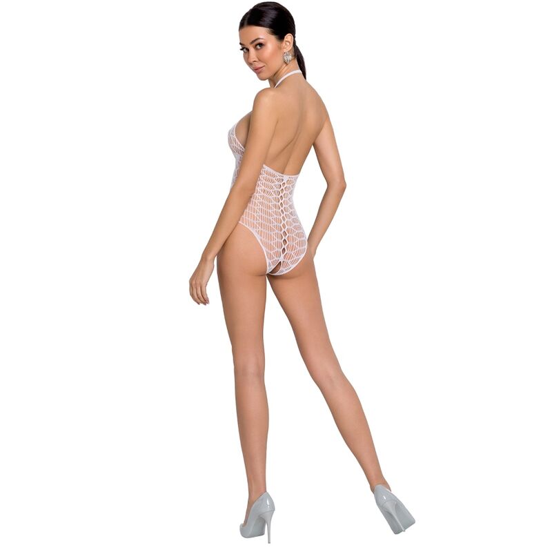 Bodystocking passion woman bs087 bianco taglia unica