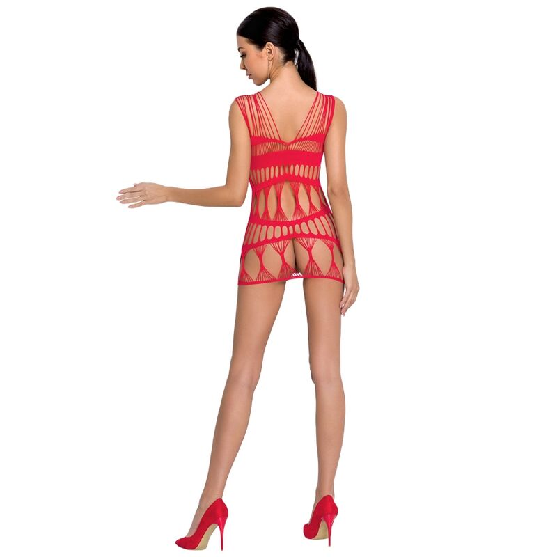 Bodystocking passion woman bs089 - rosso taglia unica