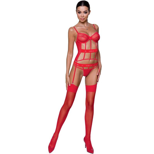 Corsetto passion kyouka - rosso l / xl
