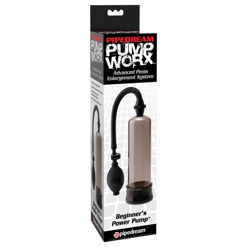 Pompe à pénis Piperdream Pump worx Beginners power noire