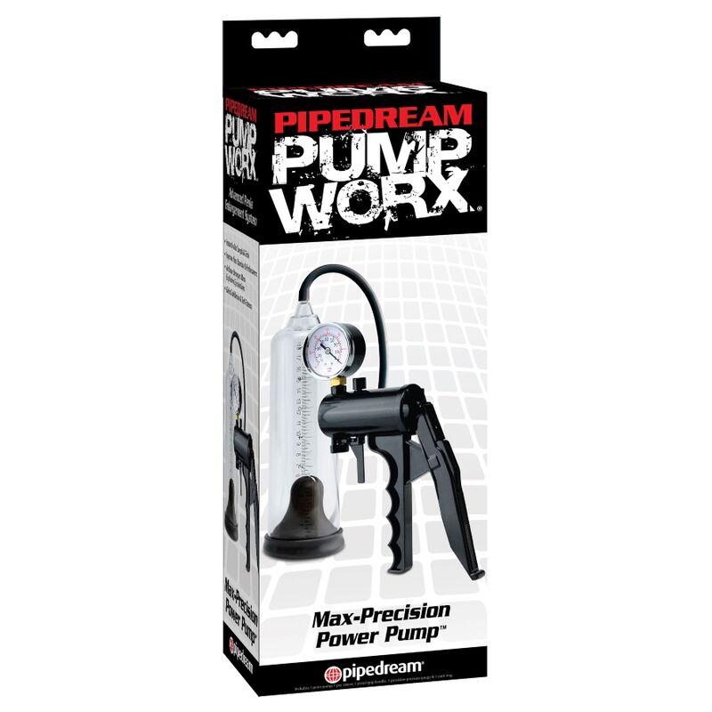 Pompa per il pene Pipedream Pump worx Max precision trasparente