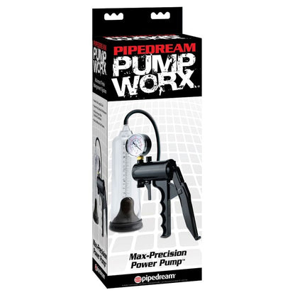 Pompa per il pene Pipedream Pump worx Max precision trasparente