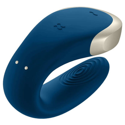 Vibratore telecomandato - Satisfyer double love luxury partner blu