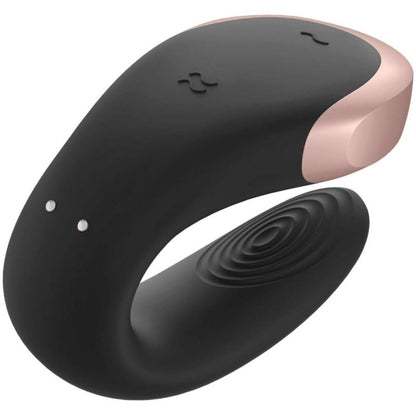 Vibratore telecomandato - Satisfyer double love luxury partner nero